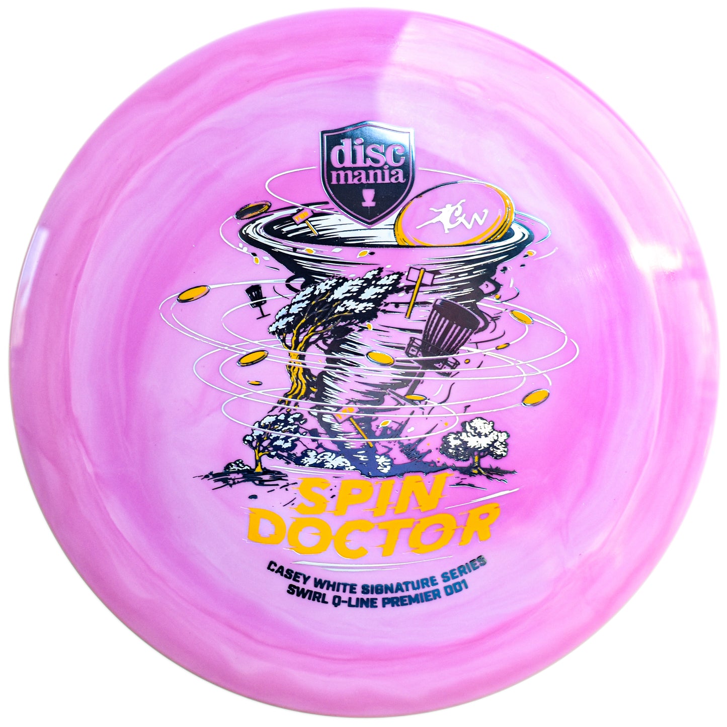 Spin Doctor Premier DD1 Swirl Q-Line Casy White Signature