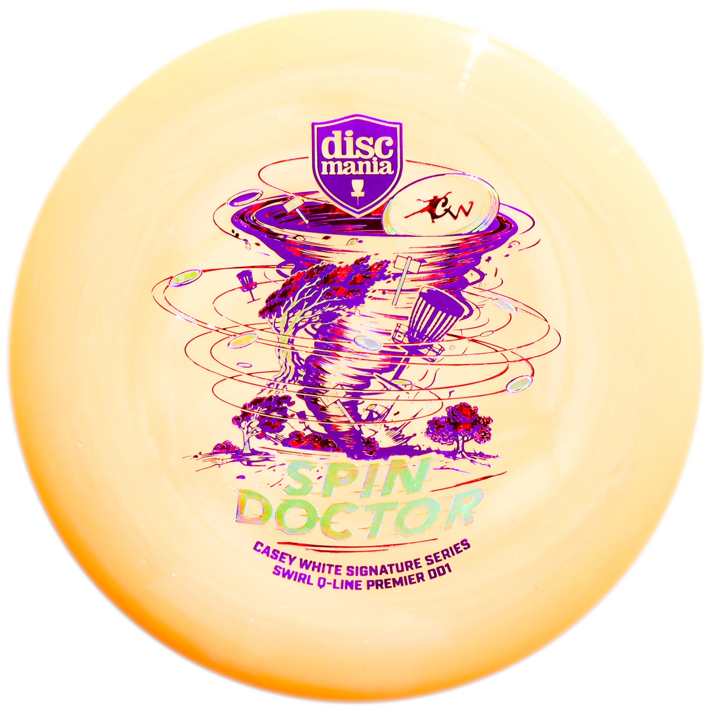 Spin Doctor Premier DD1 Swirl Q-Line Casy White Signature