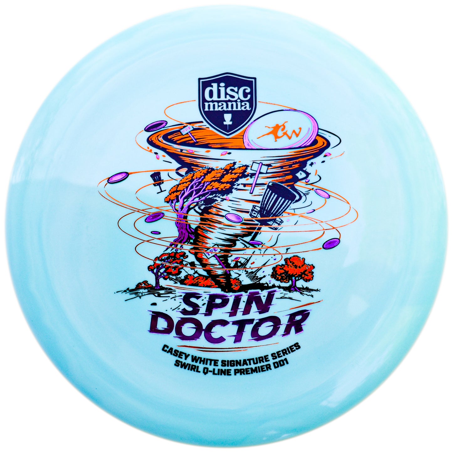 Spin Doctor Premier DD1 Swirl Q-Line Casy White Signature
