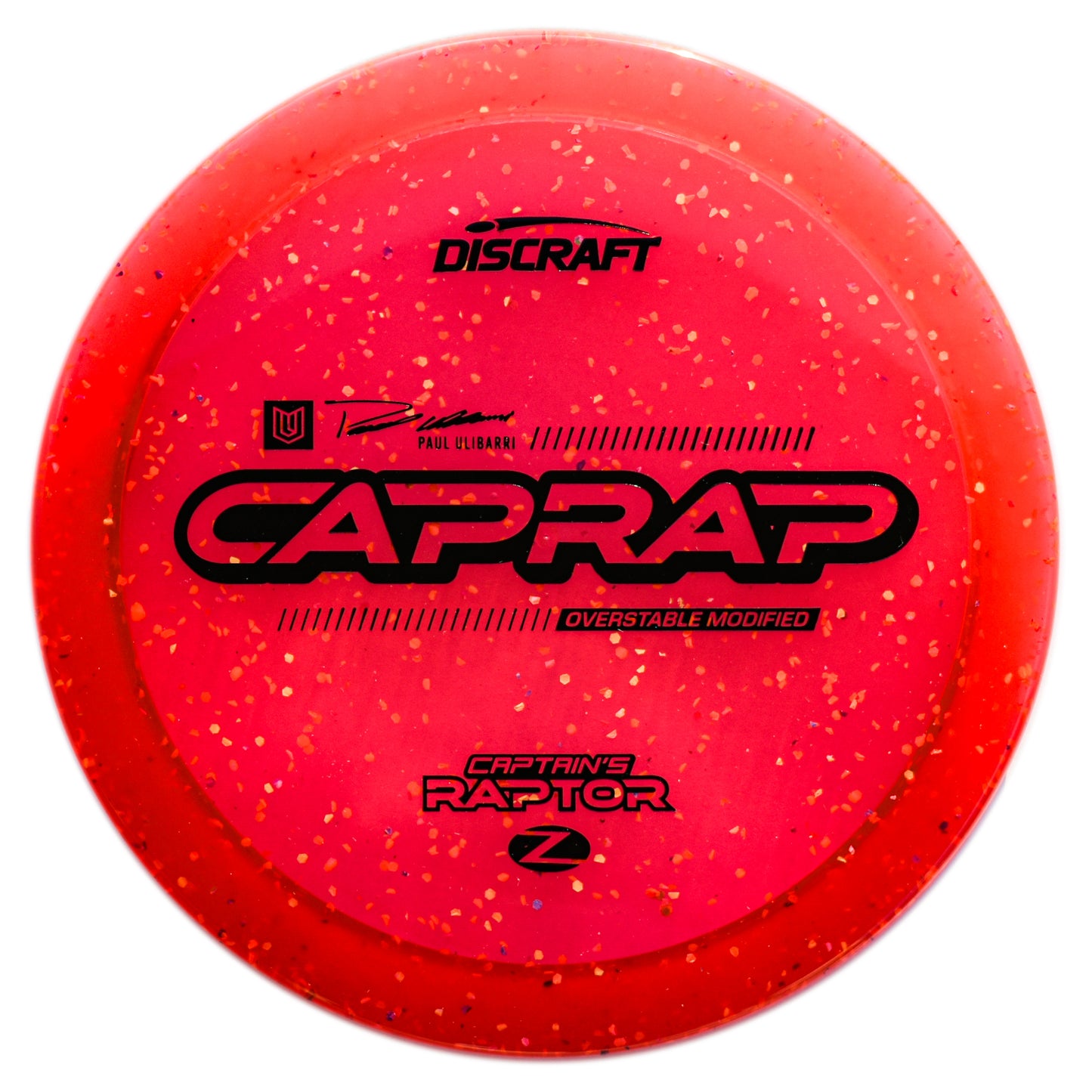 Color Confetti Z Captain's Raptor Paul Ulibarri Signature