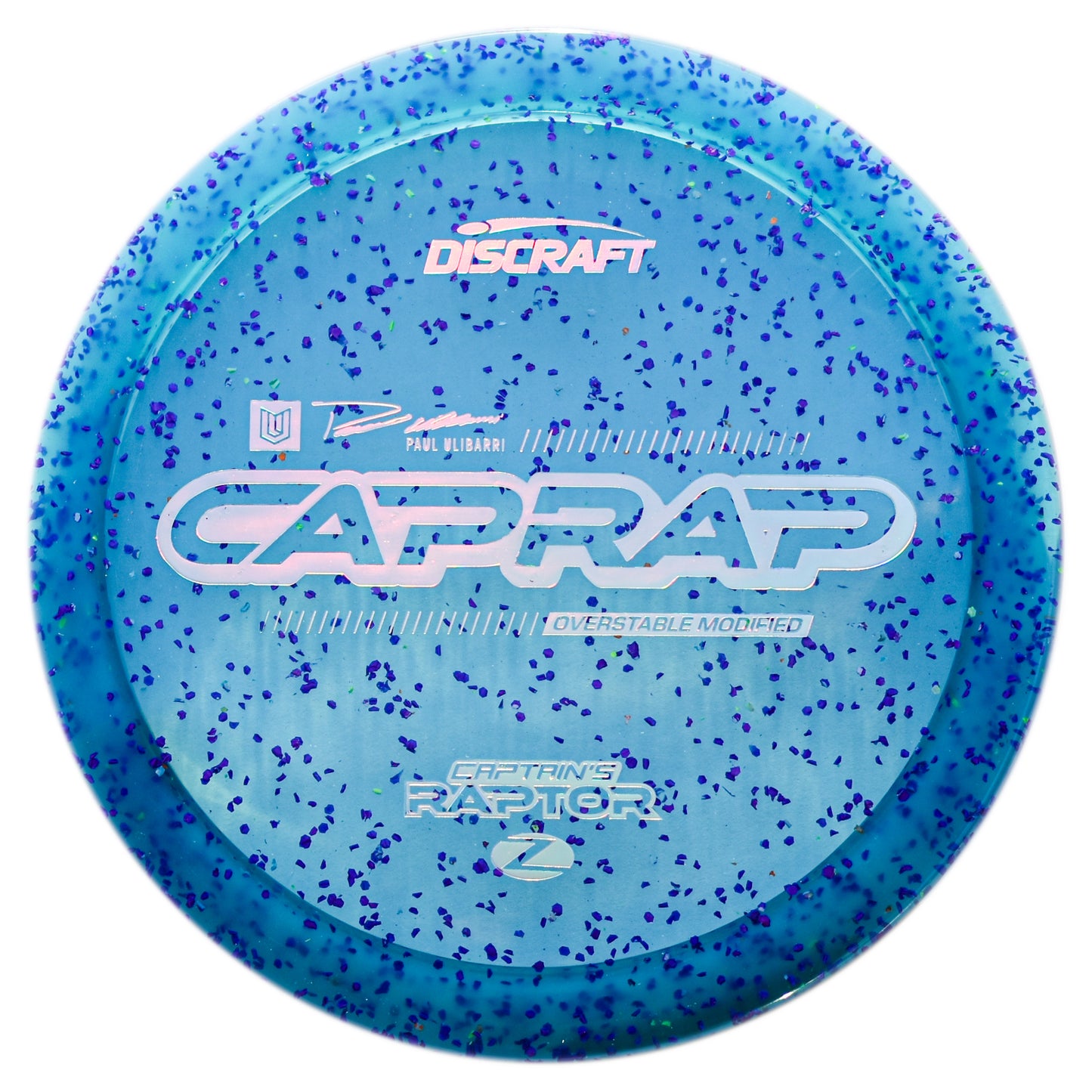 Color Confetti Z Captain's Raptor Paul Ulibarri Signature