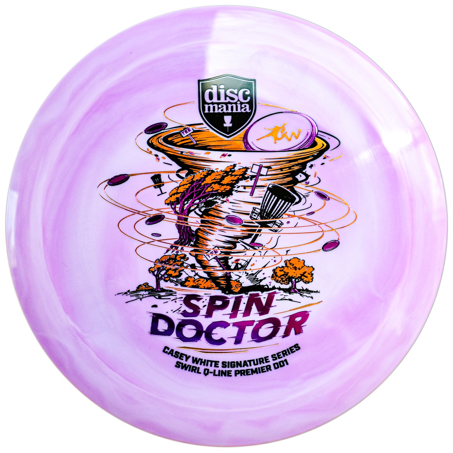 Spin Doctor Premier DD1 Swirl Q-Line Casy White Signature