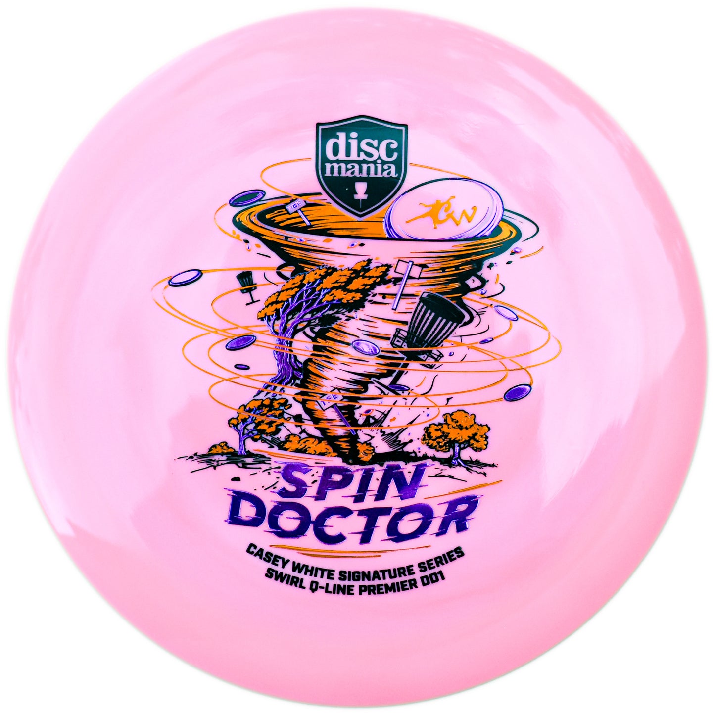 Spin Doctor Premier DD1 Swirl Q-Line Casy White Signature