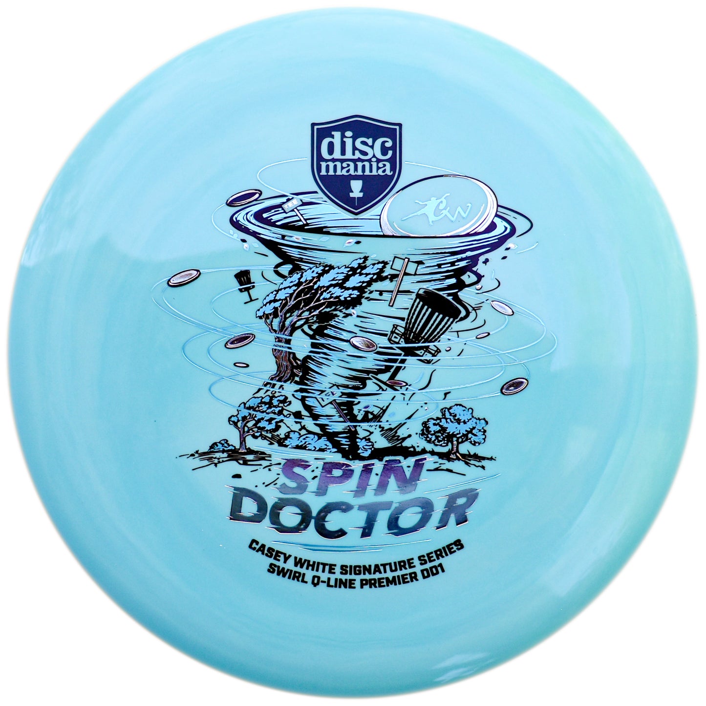 Spin Doctor Premier DD1 Swirl Q-Line Casy White Signature