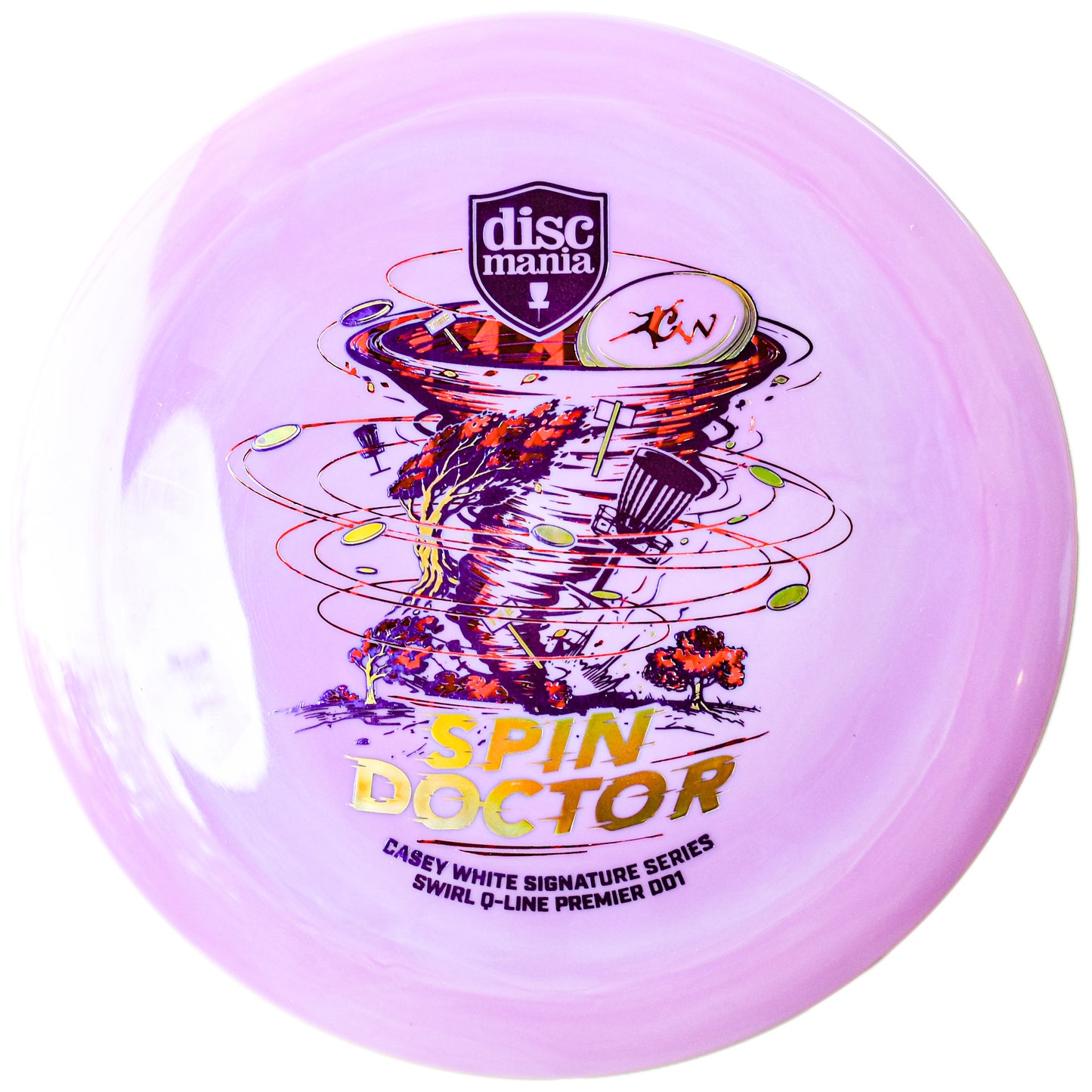 Spin Doctor Premier DD1 Swirl Q-Line Casy White Signature