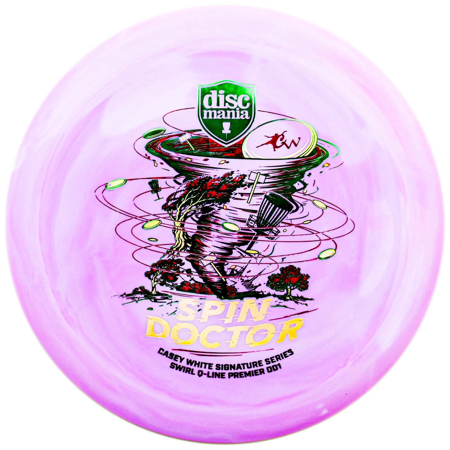 Spin Doctor Premier DD1 Swirl Q-Line Casy White Signature