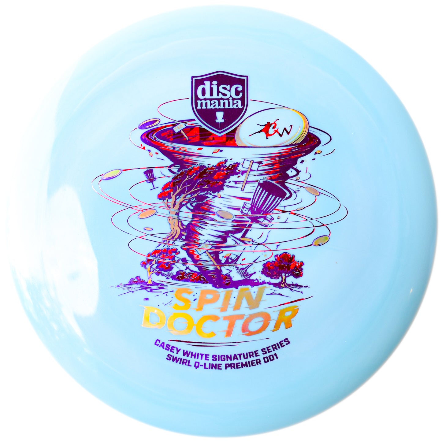 Spin Doctor Premier DD1 Swirl Q-Line Casy White Signature