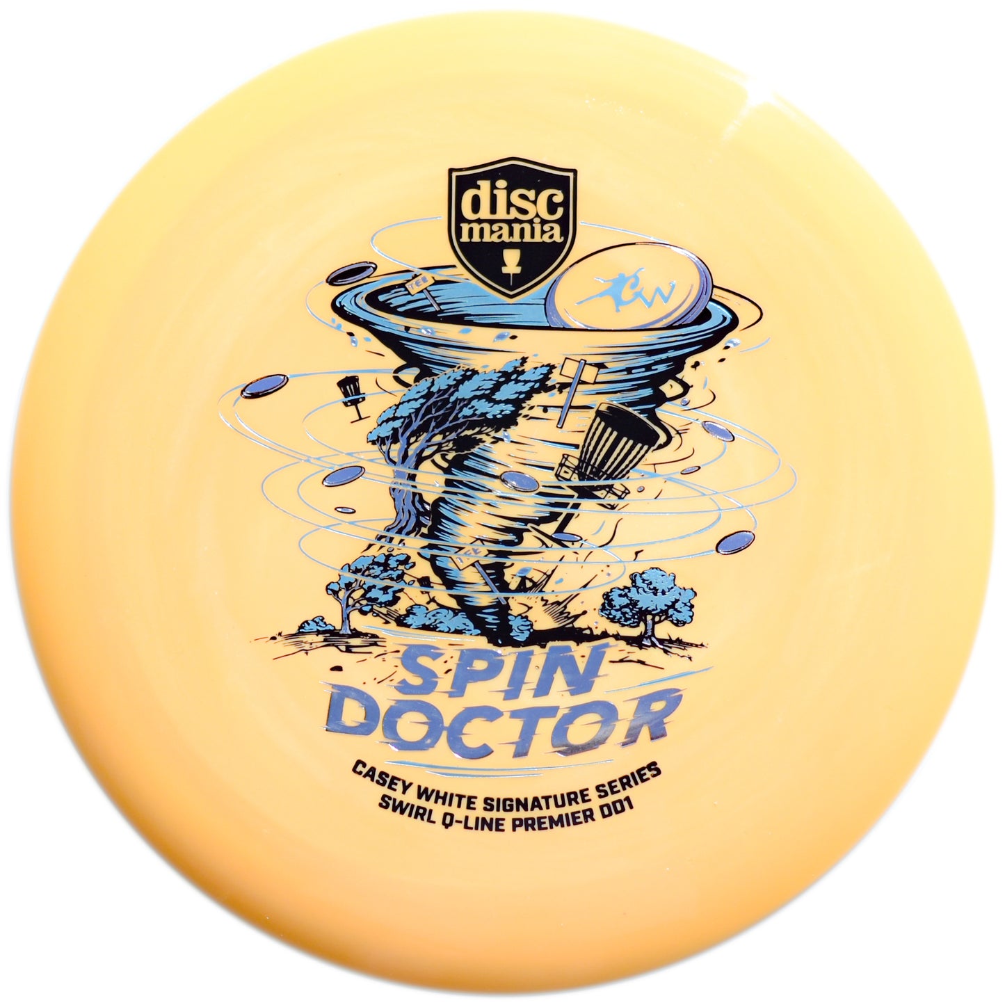 Spin Doctor Premier DD1 Swirl Q-Line Casy White Signature